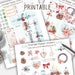 Planner Stickers February Monthly Kit Winter Stickers Life | Etsy