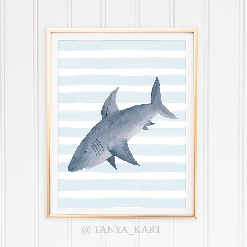 Shark Printable Artwork Print Nursery Print Shark Printable Nursery Printable Watercolor Shark Boys House Decor Shark Poster Printable Wall Decor photo about Shark Printable called Shark Printable Artwork Print Nursery Print Shark Printable Nursery Printable Watercolor Shark Boys Place Decor Shark Poster Printable Wall Decor