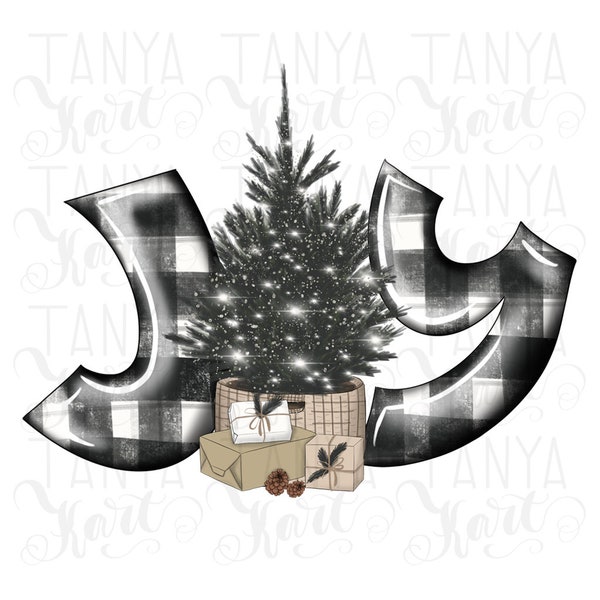 Joy Black And White, Sublimation Graphics,Holiday Png,Hand Drawn, Merry Christmas Png, Xmas Sublimation, Joy Christmas, File For Sublimation