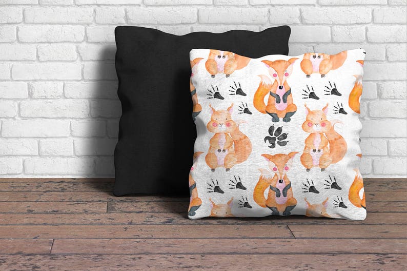 Woodland Animals Woodland Nursery Watercolor Clipart Watercolor Animals Woodland Clipart Woodland Creatures Cute Animals Kids Clipart
