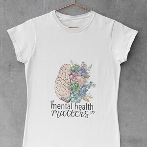 Mental Health Matters Png Sublimation Designs, Love Yourself Digital ...