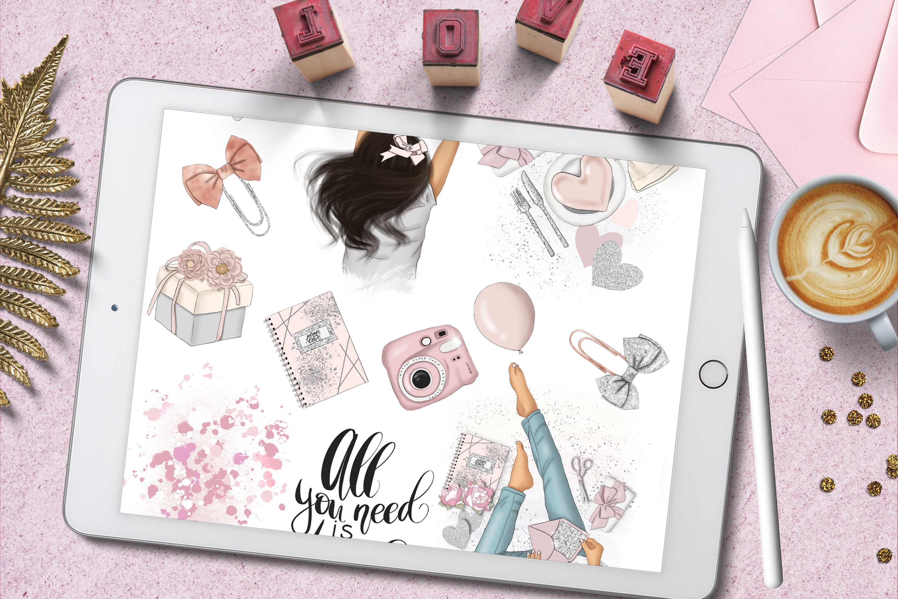 February Stickers Ipad Planner Goodnotes Files Digital | Etsy