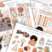 Happy Planner Stickers, Printable Stickers, Autumn Stickers, Fall Kit, Printable Kit, Autumn Planner, Weekly Stickers, Planner Girl 