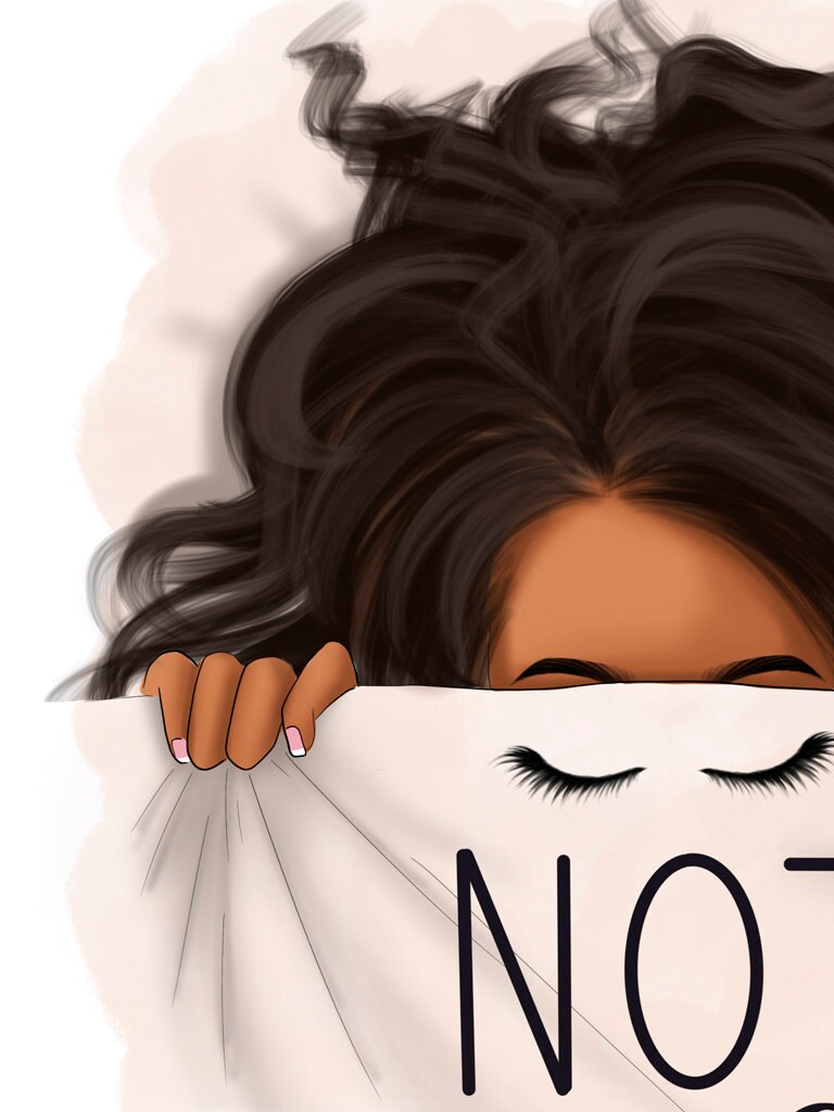 Swag black girl cartoon HD wallpapers | Pxfuel, image size:768x1024