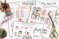 Happy Planner Stickers, Weekly Stickers, Planner Girl, Printable Stickers, Planner Girl, Boss Babe, Planner Stickers, Pink Planner, Fashion