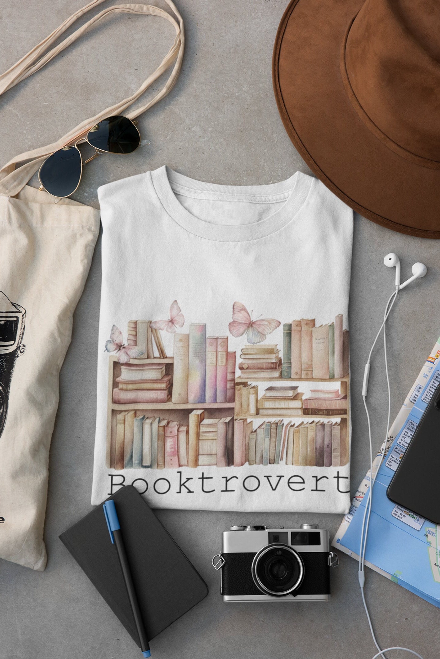 Booktrovert Png Instant Download for Book Lovers, Bookaholic Image for ...