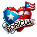 Puerto Rico Flag PNG | Boricua Printable Image for Latina T-Shirts, Sublimation, and Digital Download Designs product logo
