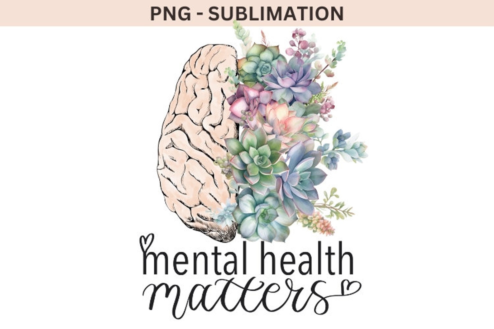 Mental Health Matters Png Sublimation Designs, Love Yourself Digital ...