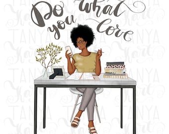 Afro Woman PNG: Sublimation Design for Shirts & Decor (Digital Download)