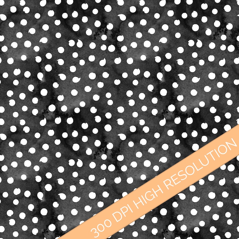 Monochrome Paper Black and White Seamless Patterns Abstract Etsy