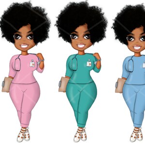 Nurse Clipart Bundle for Sublimation Designs, Nurse Graphic in PNG Format for Digital Planners, Nurse Life, Planner Doll, Medicine Stickers
