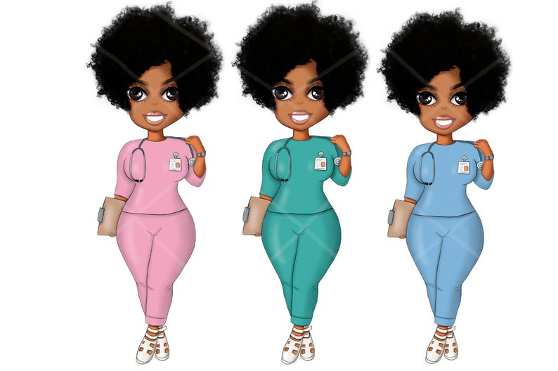 Nurse Clipart Bundle for Sublimation Designs, Nurse Graphic in PNG Format for Digital Planners, Nurse Life, Planner Doll, Medicine Stickers
