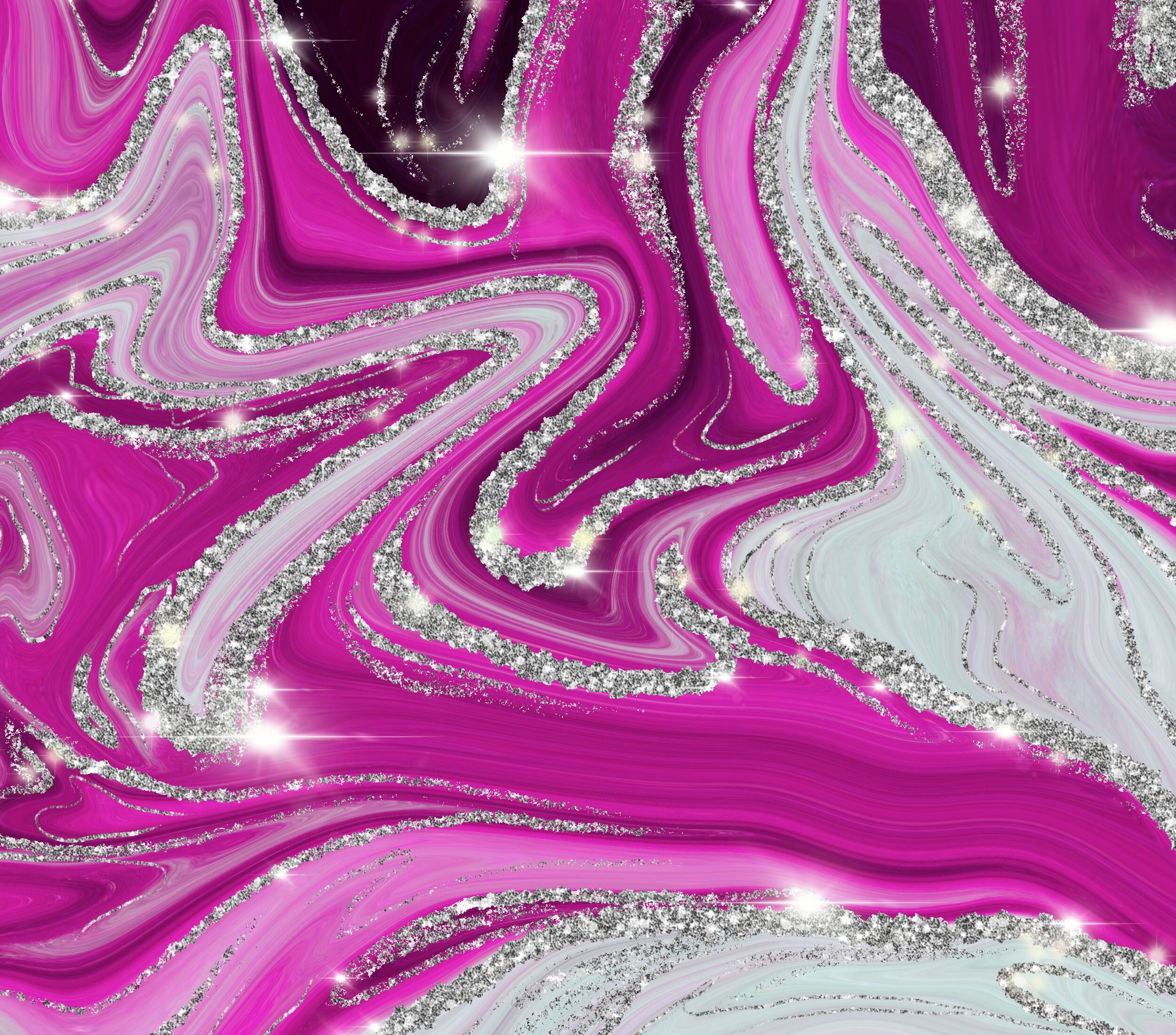 Pink Agate Marble Texture Silver Shine Marble Papers Agate - Etsy Canada