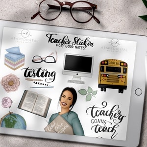 Teacher Digital Planner Stickers for Goodnotes 5, Digital Planner ...