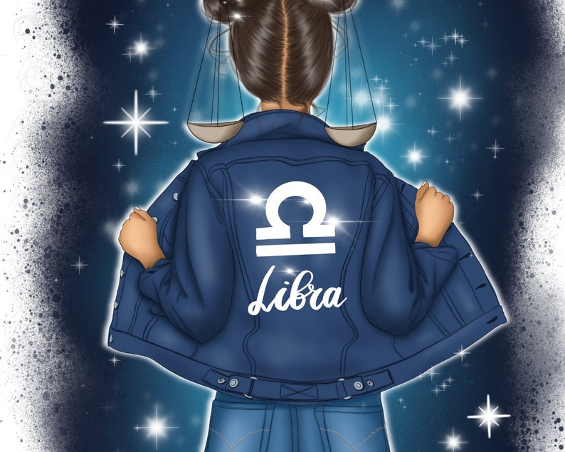 Libra Zodiac Png Instant Download Horoscope Png Astrology Etsy