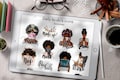 Goodnotes Stickers for Digital Planner, Daily To Do's, Goodnotes 5 Planner, Digital Ipad Planner, Planner Stickers, Afro Icons