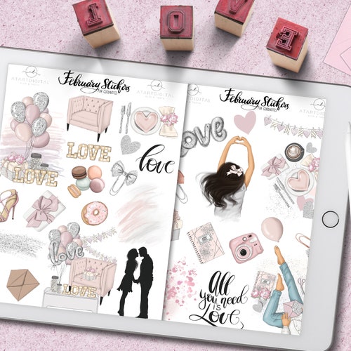 Dreams to Plans 4 Page Mini Weekly Planner Sticker Kit \u2013 Vertical ...