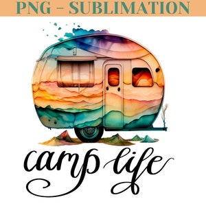 Camp Life Png File Sublimation Png Vacation Png Image Camp - Etsy