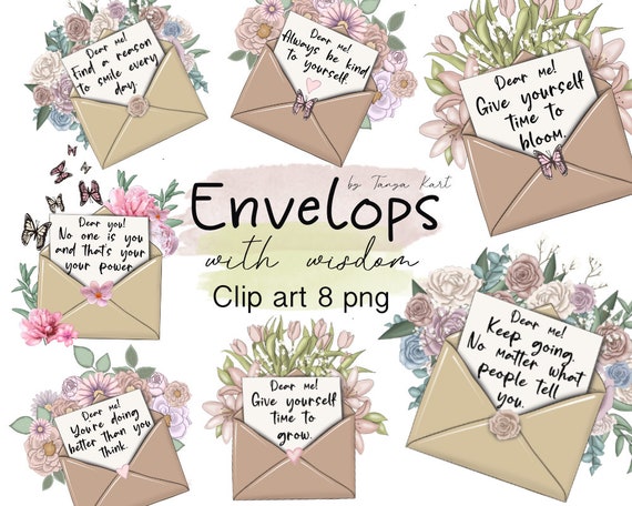 Positive Quote PNG Sticker Bundle: Self Love, Mental Health (Digital Download)