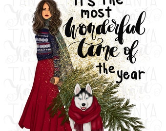 It's The Most Wonderful Time Of The Year, Digital Christmas, Christmas Shirt Idea, Sublimation Png, T-shirts Design, Sublimation Downloads