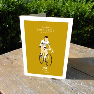 Tom Simpson Peugeot_Greetings card