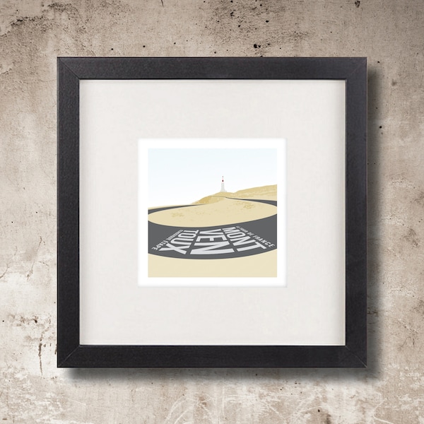 Framed Mont Ventoux