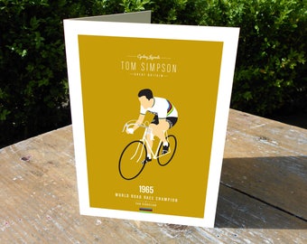 Tom Simpson Worlds_Grußkarte