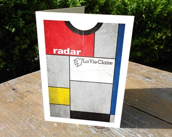 La Vie Claire jersey_Greetings Card