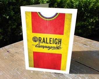 Raleigh jersey_Greetings card