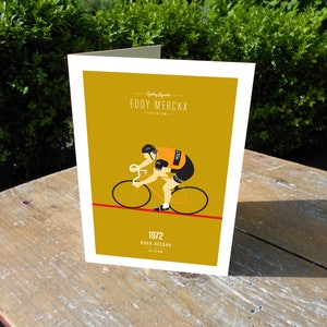 Eddy Merckx Hour Record_Carte de vœux