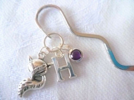 Fuchs Lesezeichen Erste Lesezeichen Personalisiertes Geschenk Birthstone Schmuck Silber Lesezeichen Fuchs Schmuck Buch Zubehör
