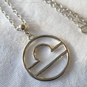 Libra necklace,zodiac jewellery,charm necklace,silver necklace,star sign pendant,personalised gift,birthday,zodiac necklace,celestial