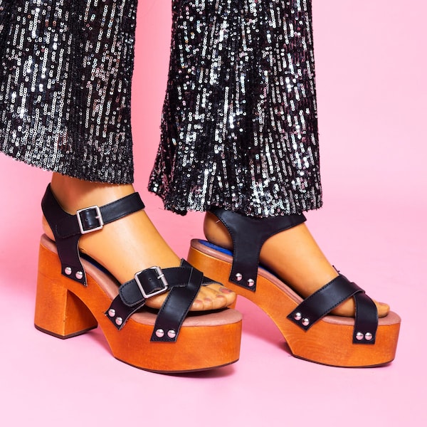 1970 women's platform shoes