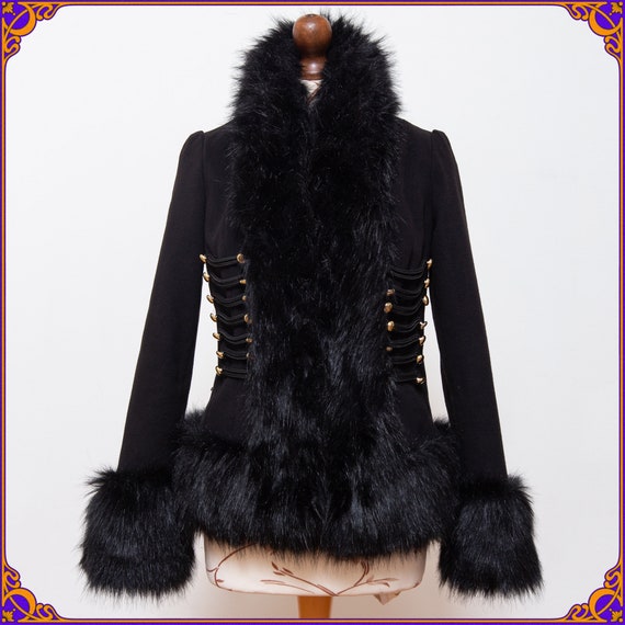 Biba faux deals fur coat