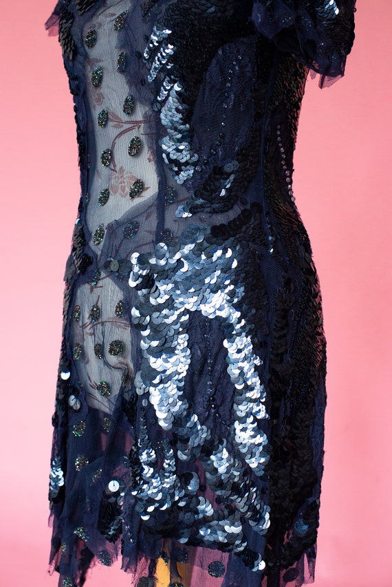 Rare MEADHAM KIRCHHOFF for TOPSHOP Sheer Sequin S… - image 9
