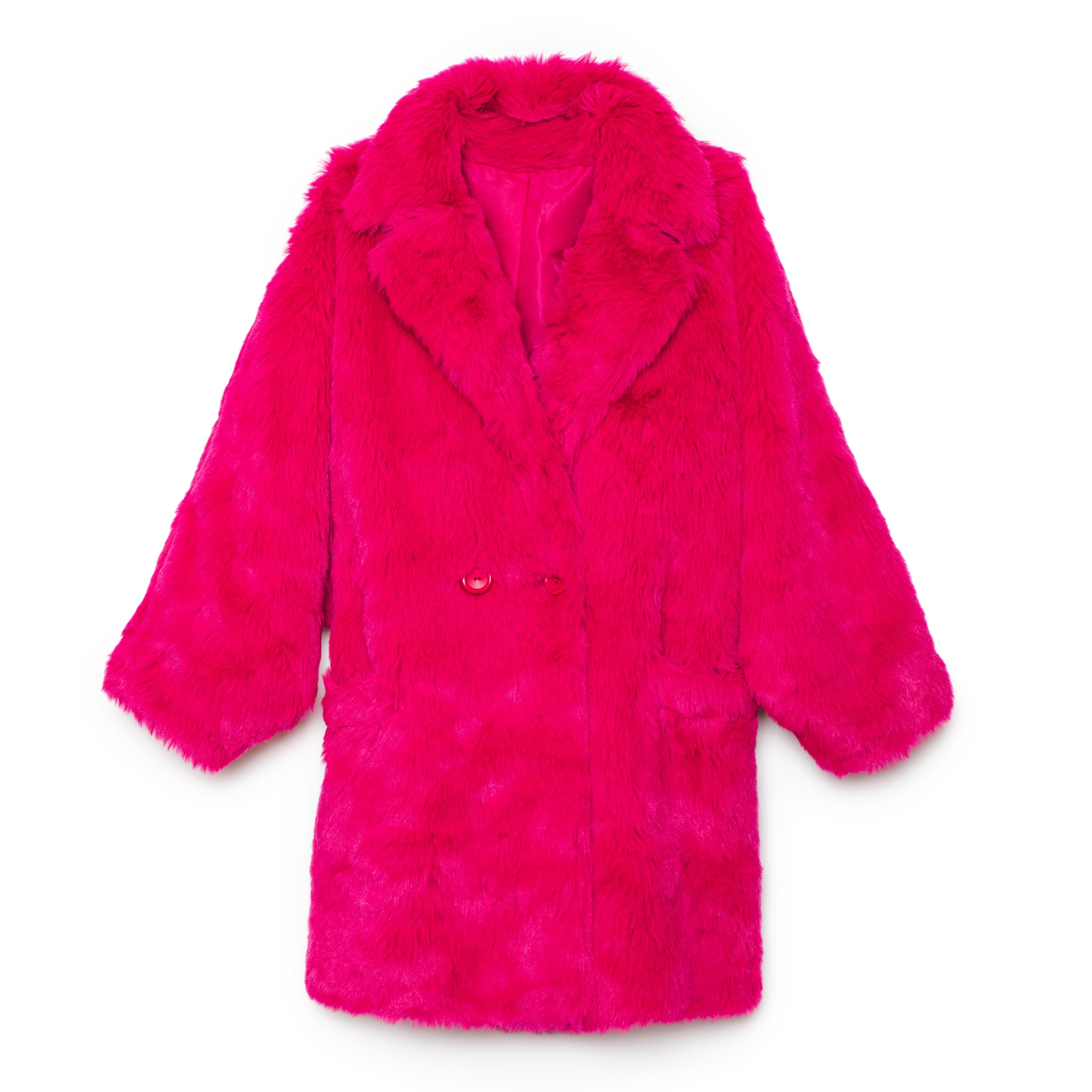 Manteau En Peau Lainée De Mouton Véritable - Taille 34, Blanc, Style Carrie Bradshaw, Occasion