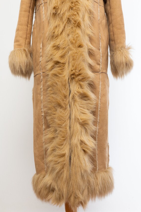 ICONIC Penny Lane 70s afghan boho maxi coat! Vint… - image 4