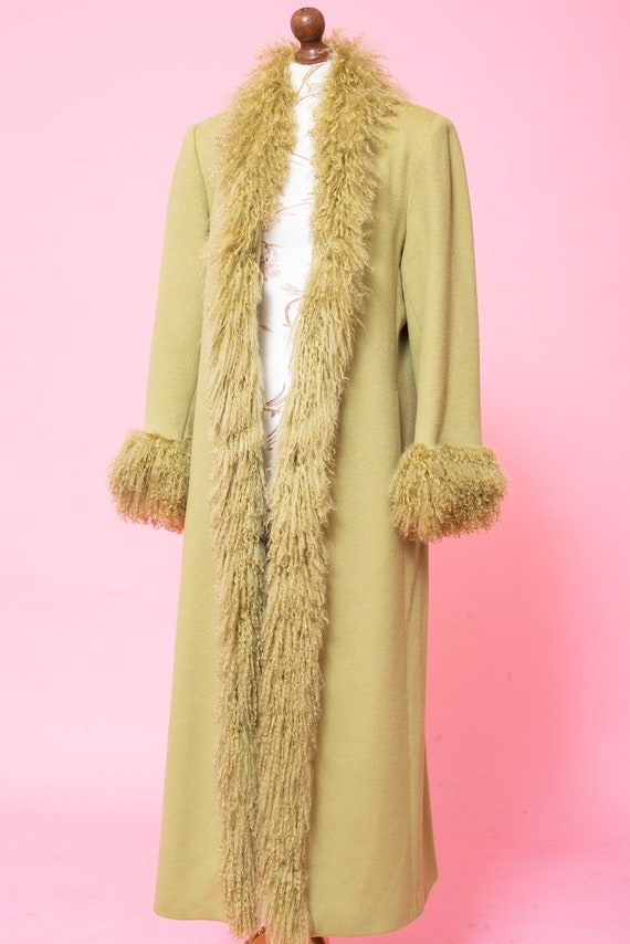 Shaggy 70s wool mongolian sheep fur coat. Penny L… - image 8