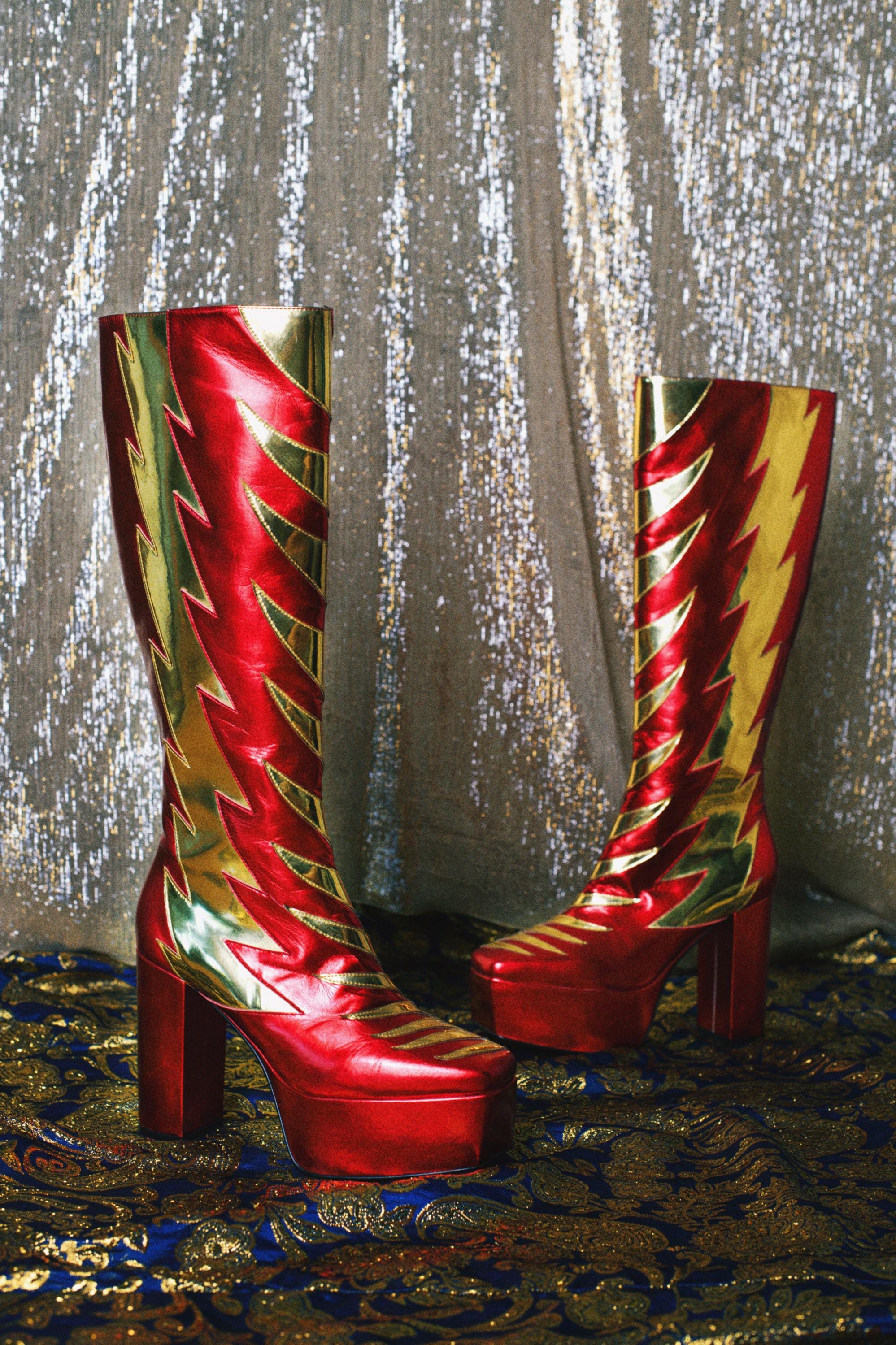 Ziggy Stardust Shoes