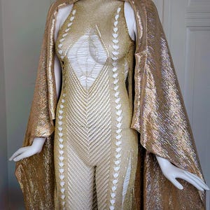 daisy jones gold dress Pre-Loved Podcast with Emily Stochl: S7 Ep16 DAISY JONES & THE SIX: costume designer, Denise Wingate