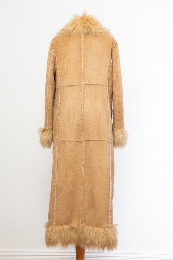 ICONIC Penny Lane 70s afghan boho maxi coat! Vint… - image 7