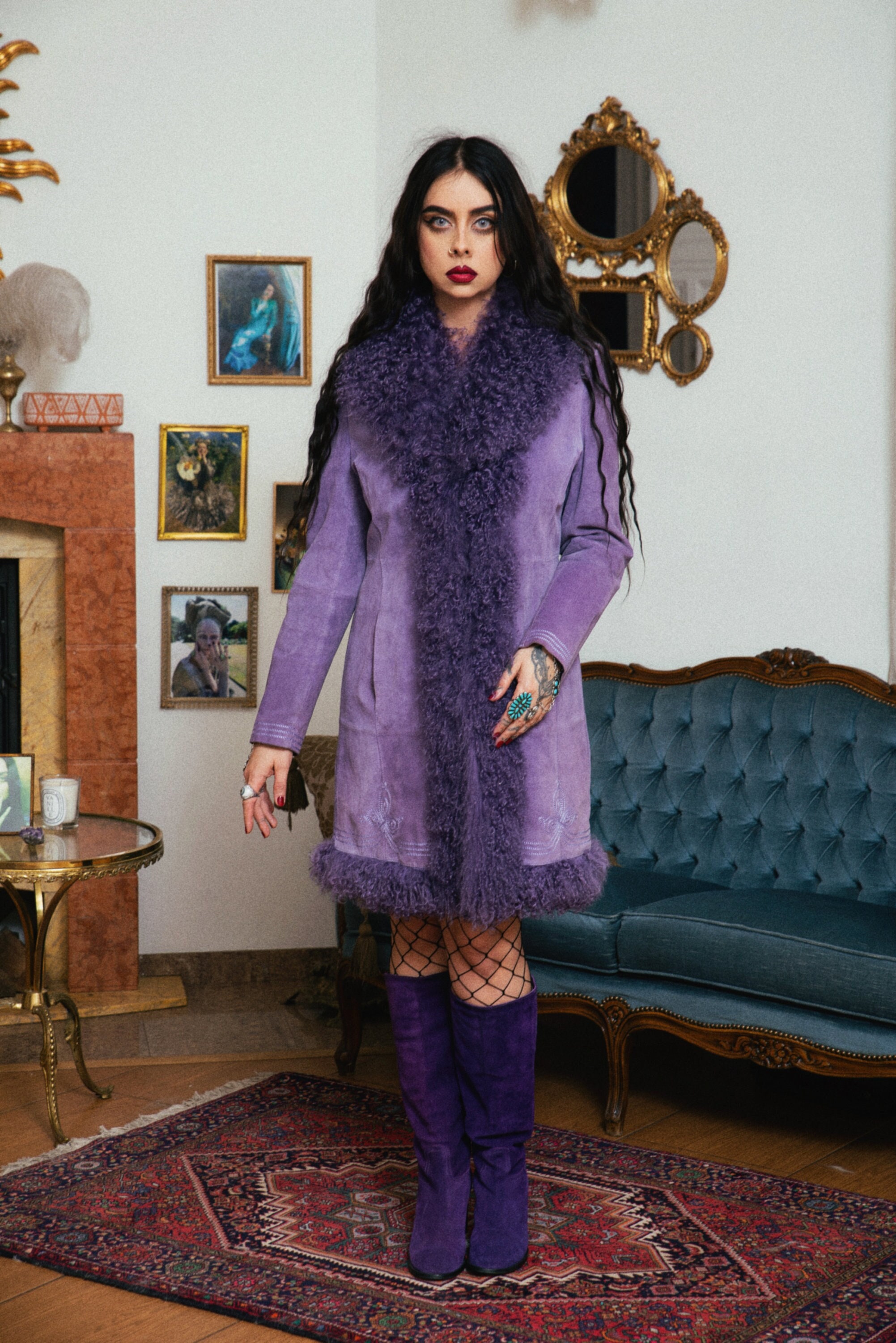 SOLD, Please Don't Buy | ULTRA RARE Shaggy 70s Purple Suede SOLD, Please Don't Buy | ULTRA RARE Shaggy 70s Purple Suede