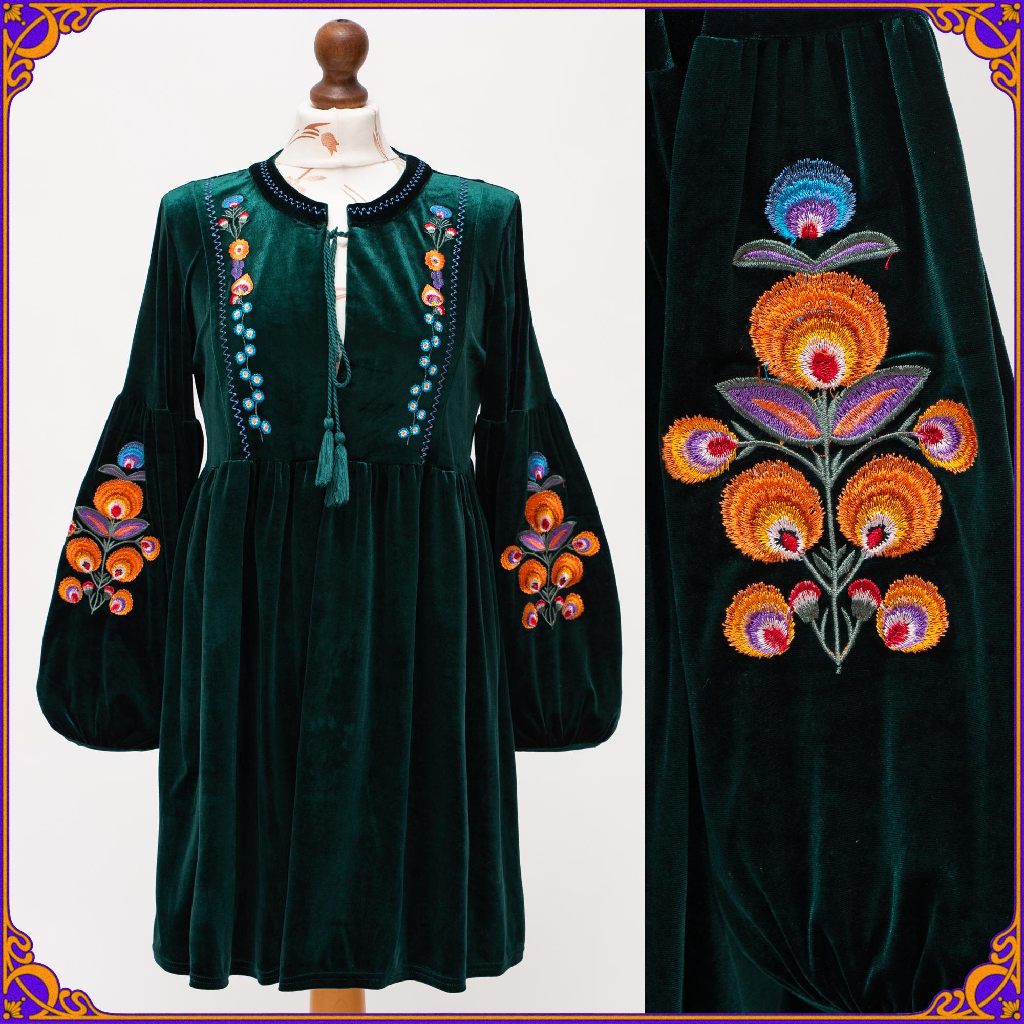 foxiedox velvet embroidered dress Alaina Velvet Embroidered Maxi Dress