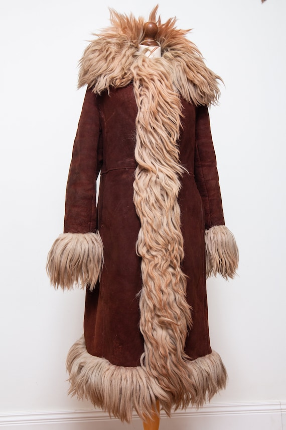 ICONIC ULTRA RARE museum worthy 60s 70s sheepskin… - image 2