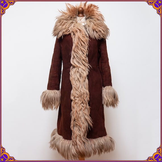 ICONIC ULTRA RARE museum worthy 60s 70s sheepskin… - image 1