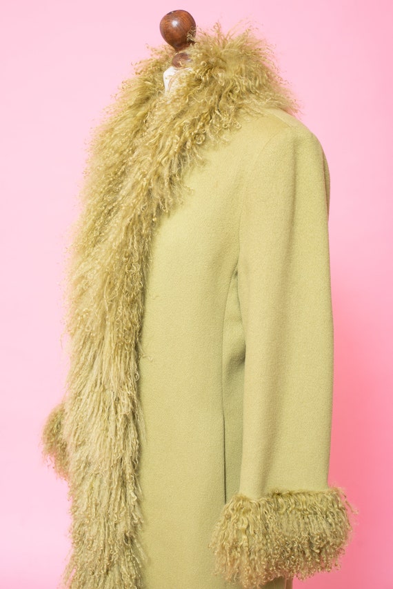 Shaggy 70s wool mongolian sheep fur coat. Penny L… - image 6