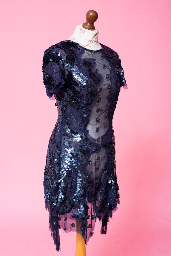 Rare MEADHAM KIRCHHOFF for TOPSHOP Sheer Sequin S… - image 5