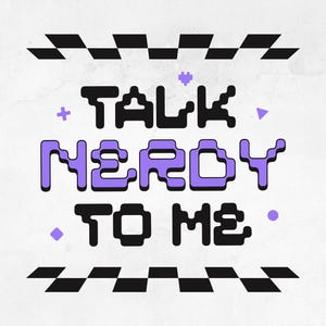 Talk Nerdy To Me SVG: Funny Geeky Gamer Shirt Design (Digital Files)