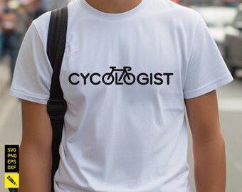 Clipart de cita divertida de ciclismo: SVG de ciclista, regalo para amantes de la bicicleta (descarga digital)