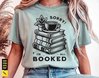 SVG para amantes de los libros: Cita divertida sobre libros, diseño de camiseta sobre lectura (archivos digitales)